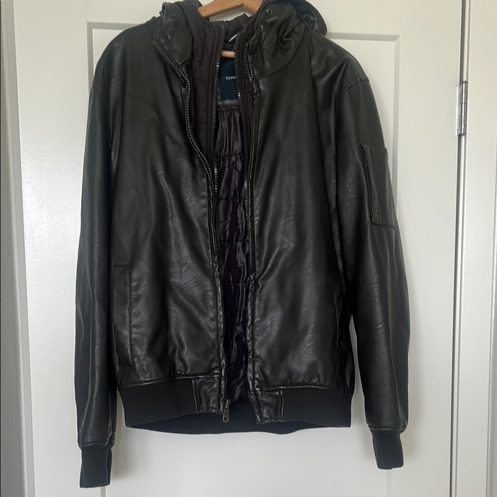 Men's Black Leather Jacket